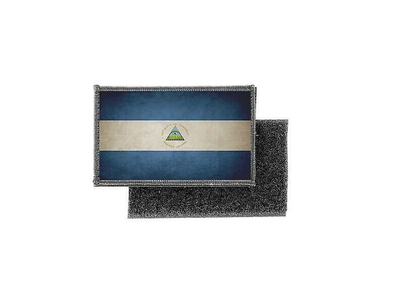Patch ecusson prints vintage flag nicaragua badge