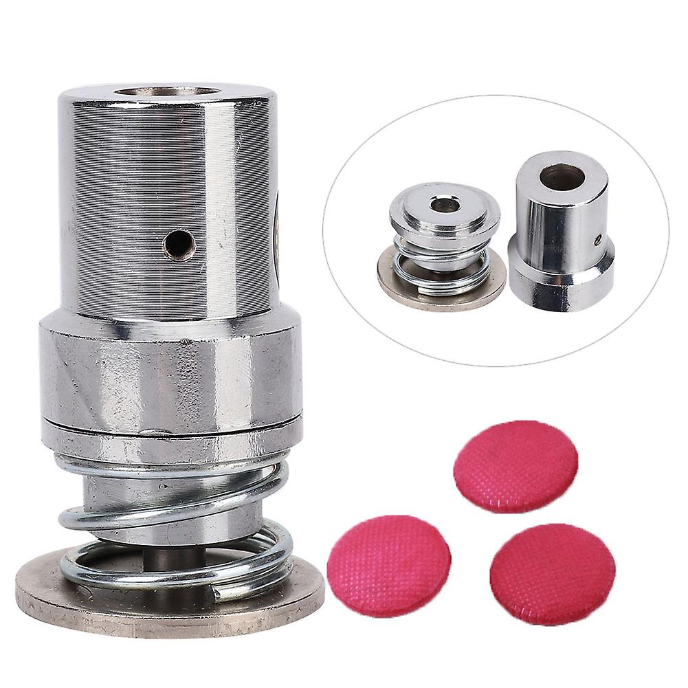 Fabric Covered Button Mold, Round Bread Shape Press Tool for Hand Press (16L)