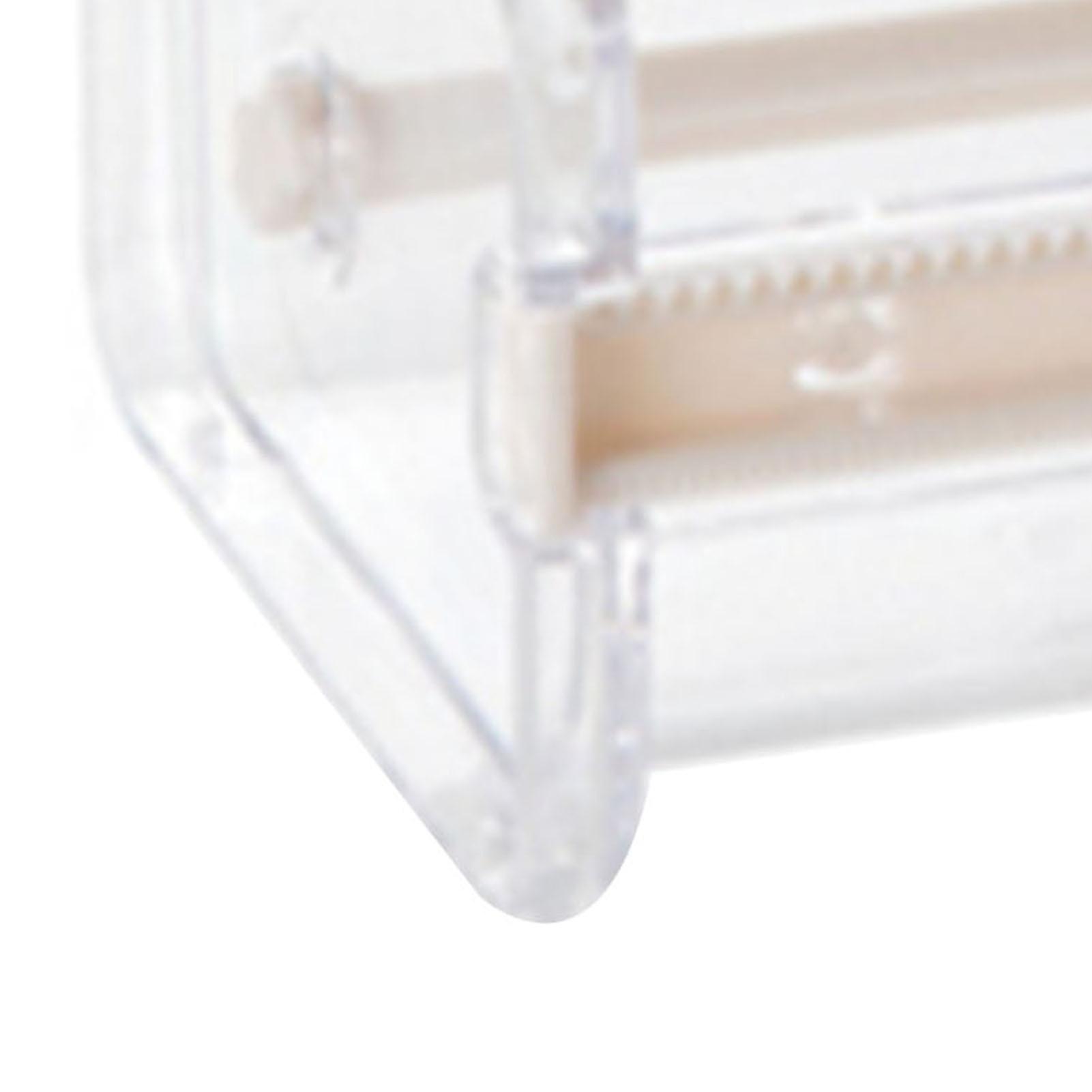 Washi Tape Dispenser Cutter Beige ABS Plastic Stackable Holder