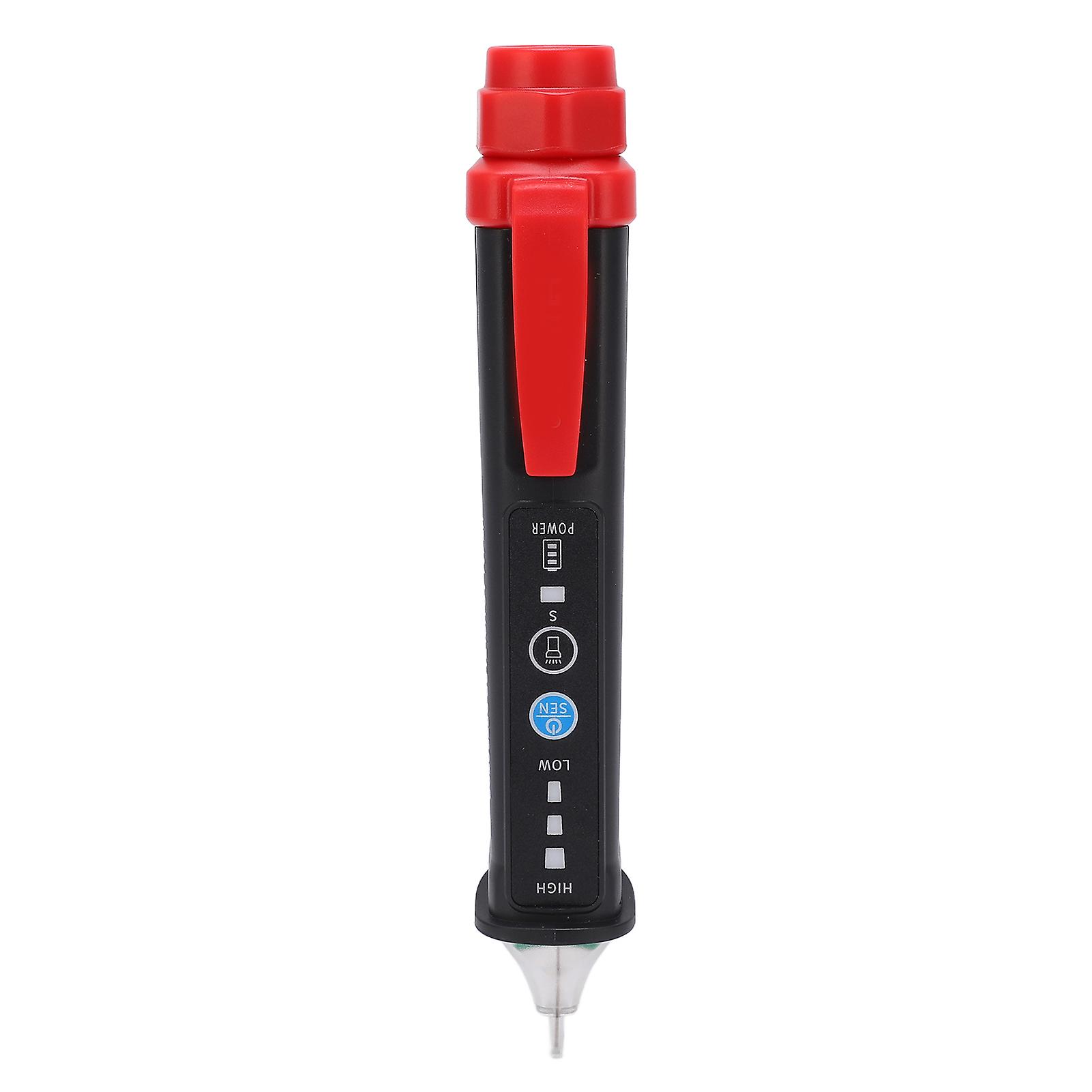 HT101 Intelligent Non Contact Voltage Tester & Detector with LED Light, Buzzer Alarm, AC 12 - 1000V for Electrical Testing