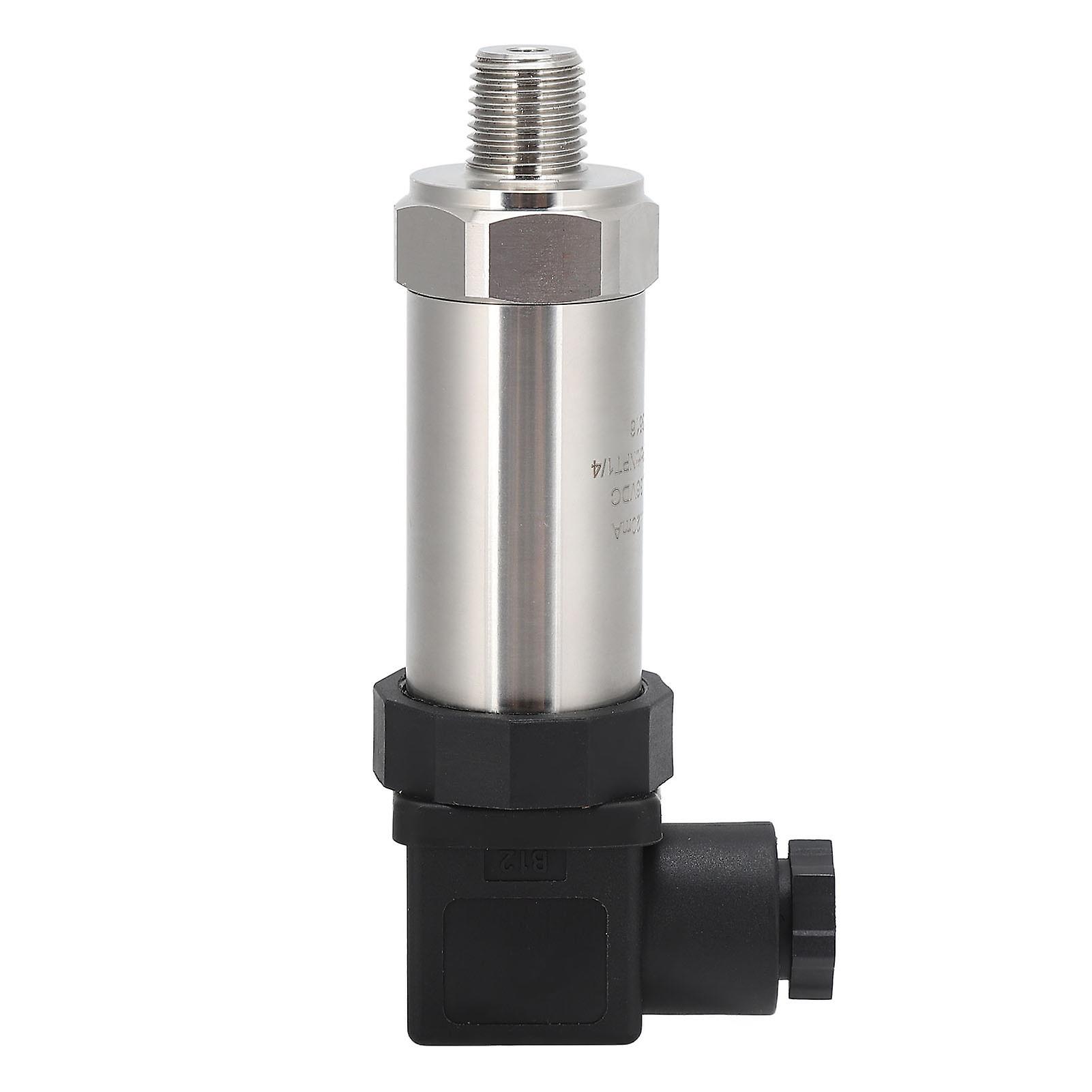 Pressure Transmitter Transducer Sensor 4‑20MA Output NPT1/4 for Air Water DC 10‑36V