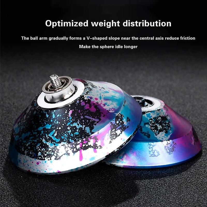 Metal Edition Magic 1a/3/5a Aluminum Alloy Educational Yoyo Game Responsive High-speed Yo-yo Cnc Lathe For Kids Gift