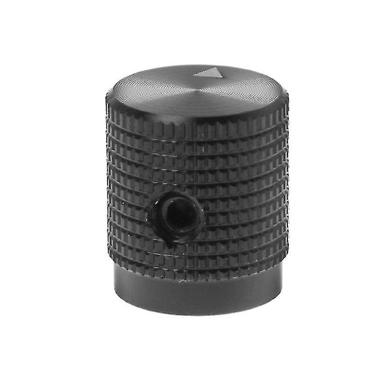 Black Tape Mark 14x16mm Potentiometer Knob Cap