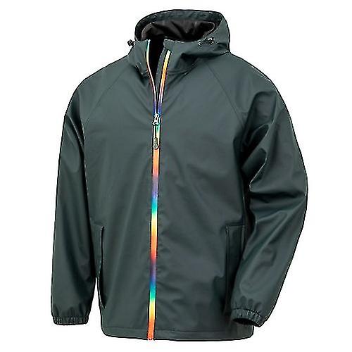 Result Genuine Recycled Mens Prism PU Waterproof Jacket