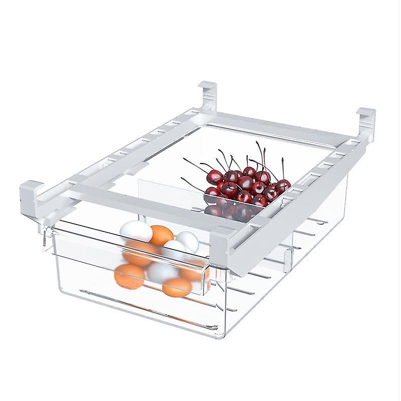 Refrigerator Storage Boxes with Pull-Out Drawer