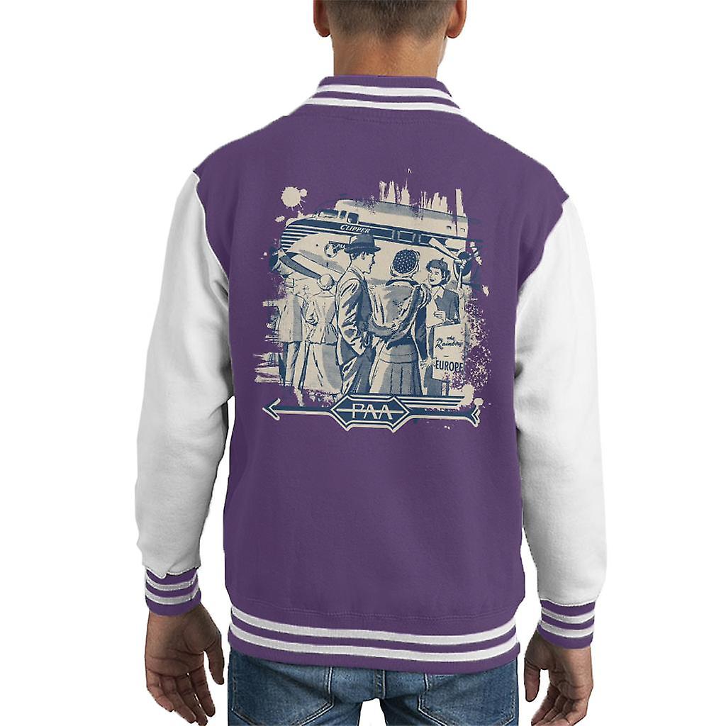 Pan Am The Rainbow Kid's Varsity Jacket