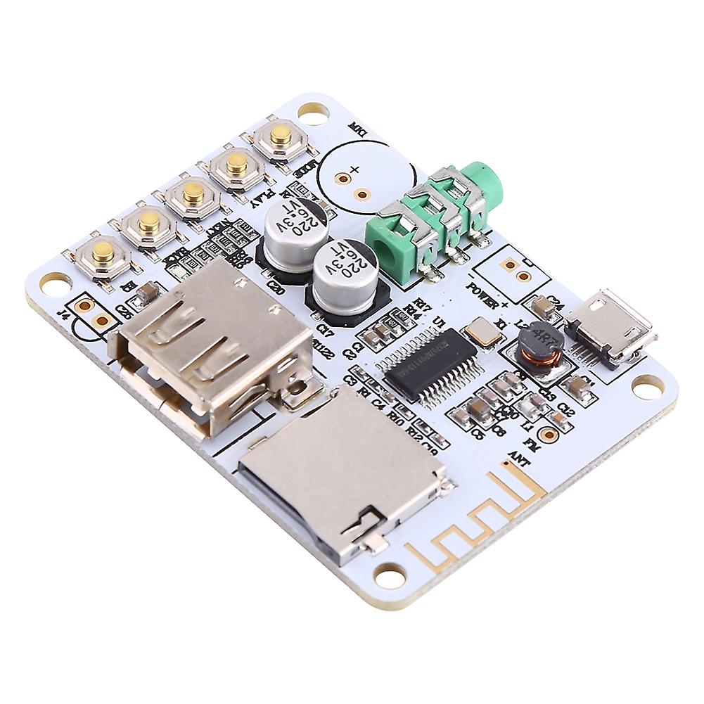 New Bluetooth Audio Receiver Microphone Amplifier USB TF FM MP3 Decoder WMA WAV FLAC Player #2