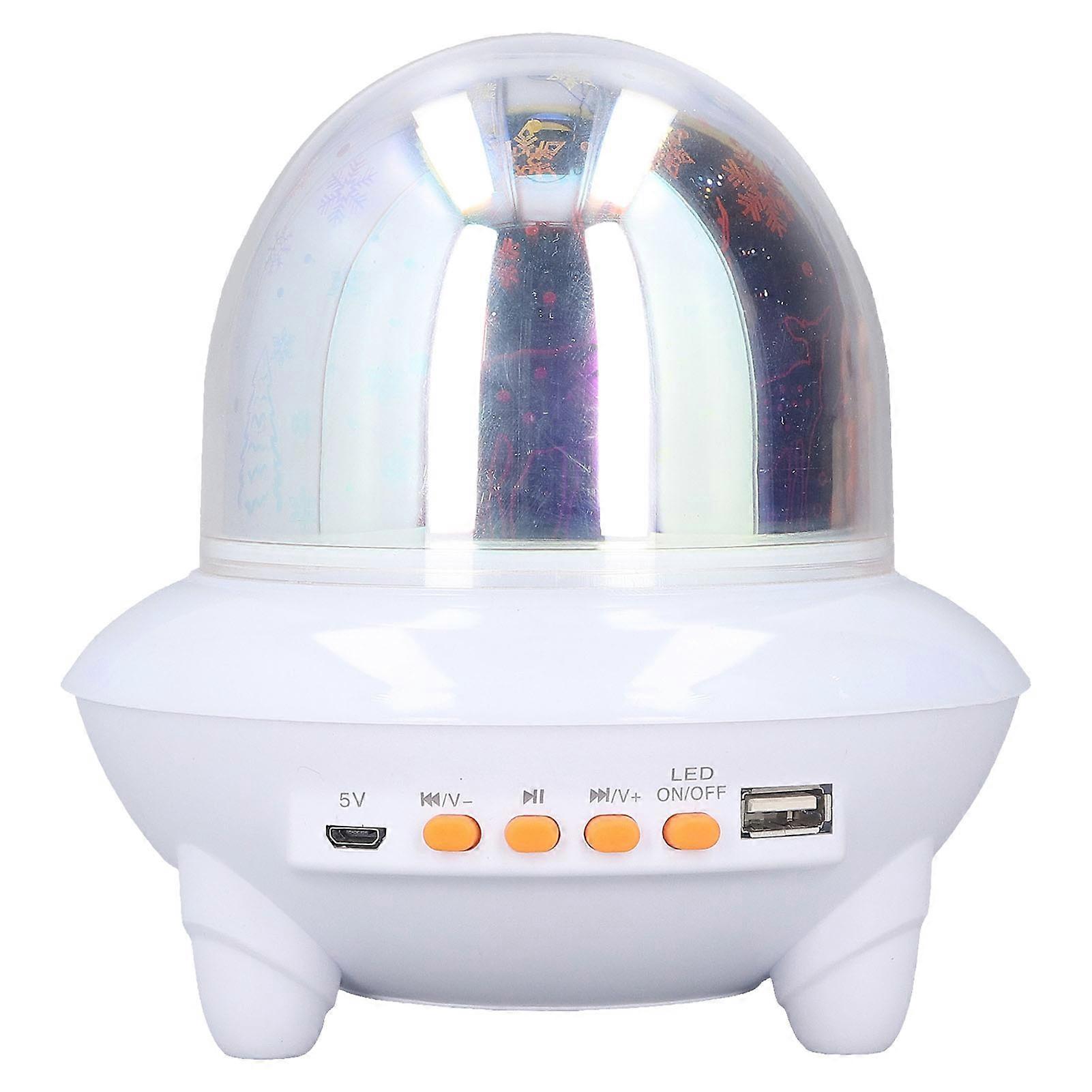 Night Light Speaker Music Function RGB USB Rechargeable Small Portable Remote Control Convenient Practical Lamps