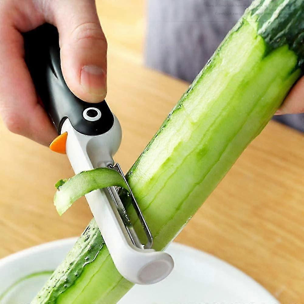 Potato Peeler, Foldable Penguin Shaped Fruit And Vegetable Peeler For Kitchen