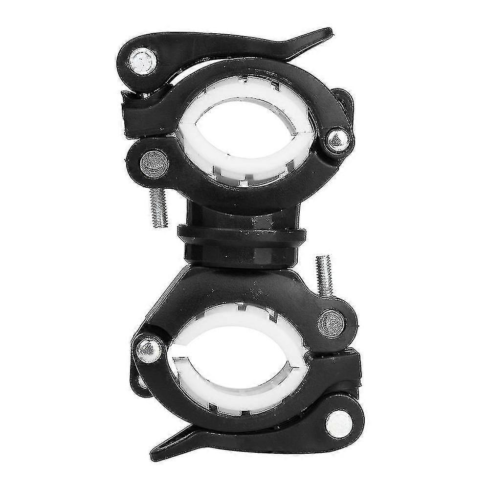 Torch Clip Mount Bicycle Front Light Bracket Flashlight Holder 360rotation