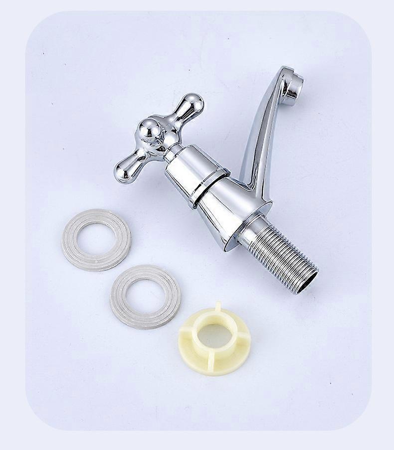 Water Faucet Single Cold Water Faucet, Single Cold Faucet Chrome Basin Water Faucet