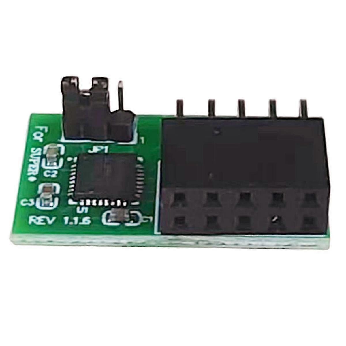 10Pin SPI TPM 2.0 Module Trusted Platform TPM 2.0 Horizontal Trusted Platform Module for -AOM-TPM-P