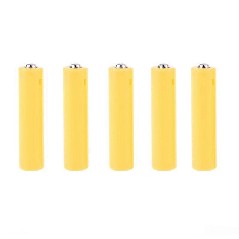 5Pcs AA AAA Size Dummy Fake Battery Setup Shell Placeholder Cylinder Conductor