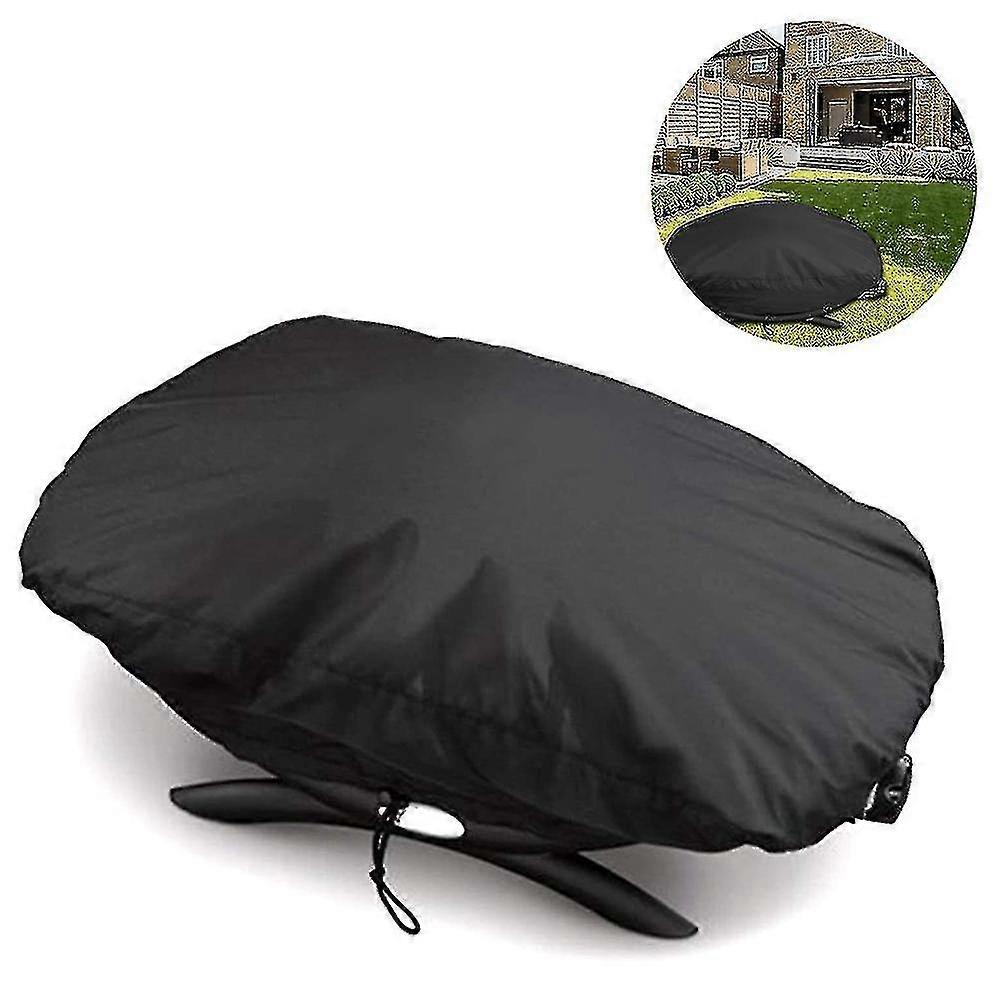 Grill Cover For Weber Q Series For Weber Q1000 And Q100 Series Gas Grill Waterproof Barbecue Cover For Weber Q1200, Q1400, Q1000, Q140, Q120 And Q100 Size 44