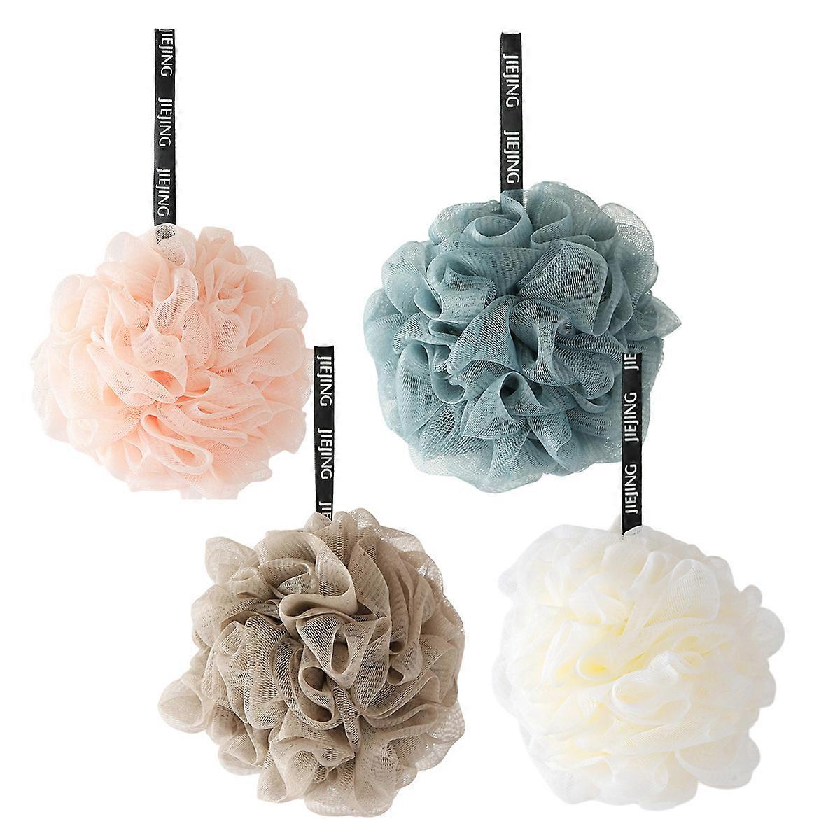 Bath Sponge, Exfoliating Bath Sponge Body Scrub - Loofah Sponge Set