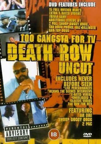 Death Row Uncut DVD (2001) Dr Dre cert 18 - Region 2