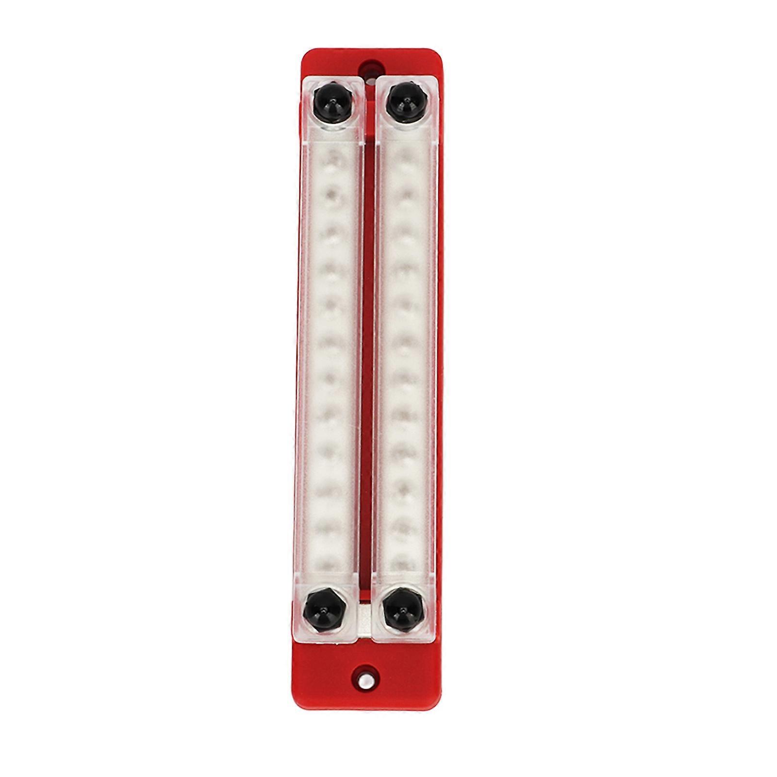 Power Distribution Terminal Block 12 Way 150A 12 to 48V Stainless Steel Rust Proof Terminal Bus Bar Block for Boat Car