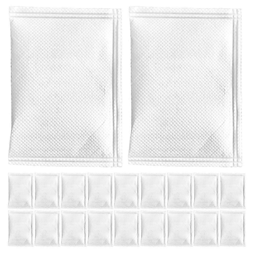20pcs Sacs chauffants pour aliments Pack auto-chauffant pratique pour la nourriture Camping Utilisation en plein air Nourriture Chauffage Pack 30g