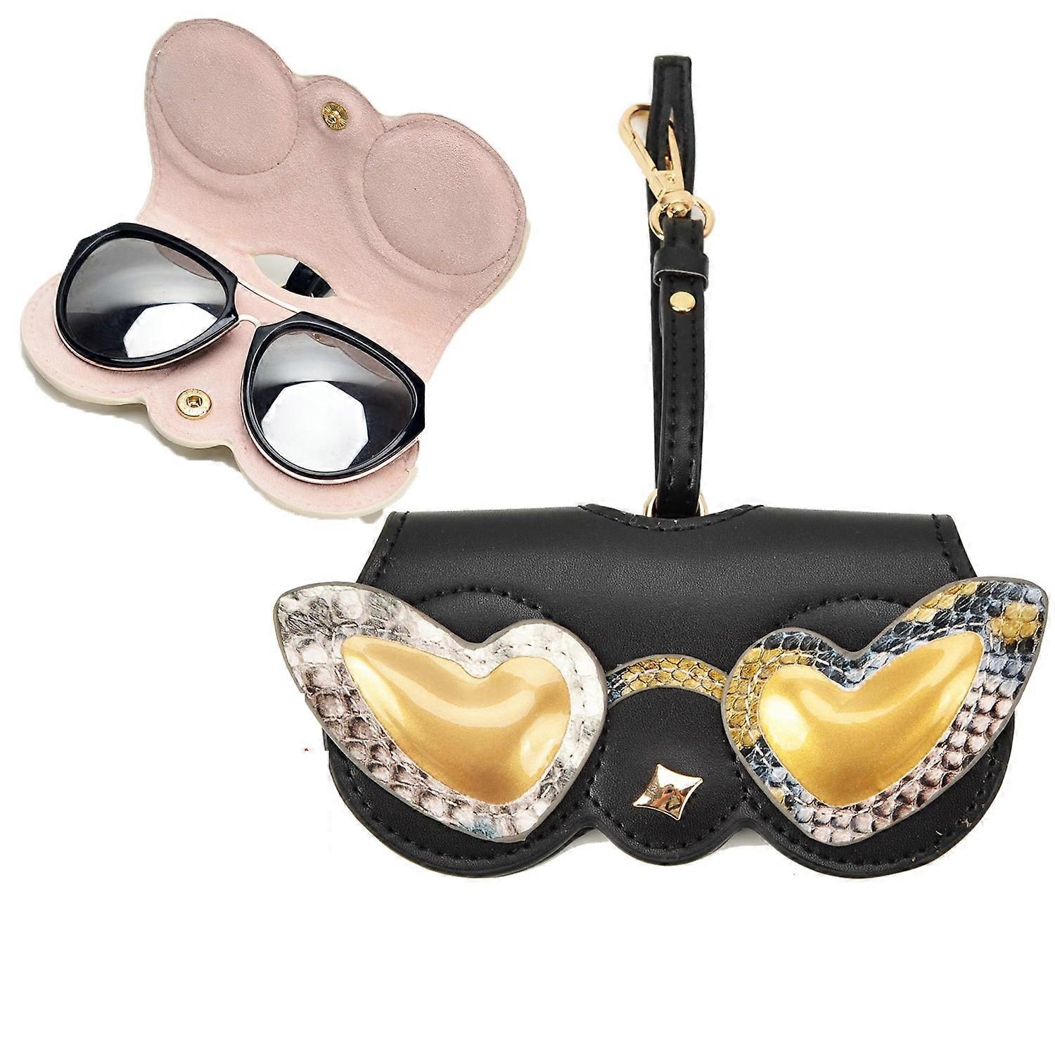 Sunglasses Case, Colour: Love (Snake Pattern Stitching) Love (Snake Pattern Stitching)