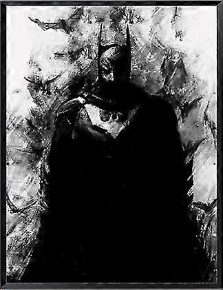 Wxh 5D دي الماس التطريز مروحة الفن من باتمان نمط دي 5D الماس اللوحة الإبرة عبر غرزة الحفر الكامل حجر الراين اللوحة (لا الإطار)