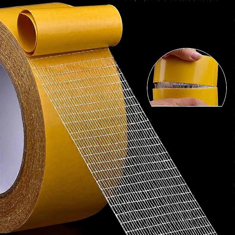 20M Mesh hochviskoses transparentes Klebeband Glasgitterfaserpaste doppelseitiges Gitterband