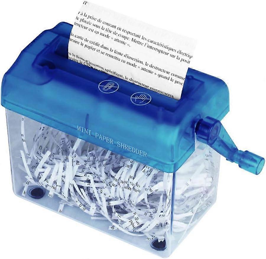 Shredder - Document Shredder Mini Portable Shredder Mini Desktop Shredder Hand Shredders,2024 Ping
