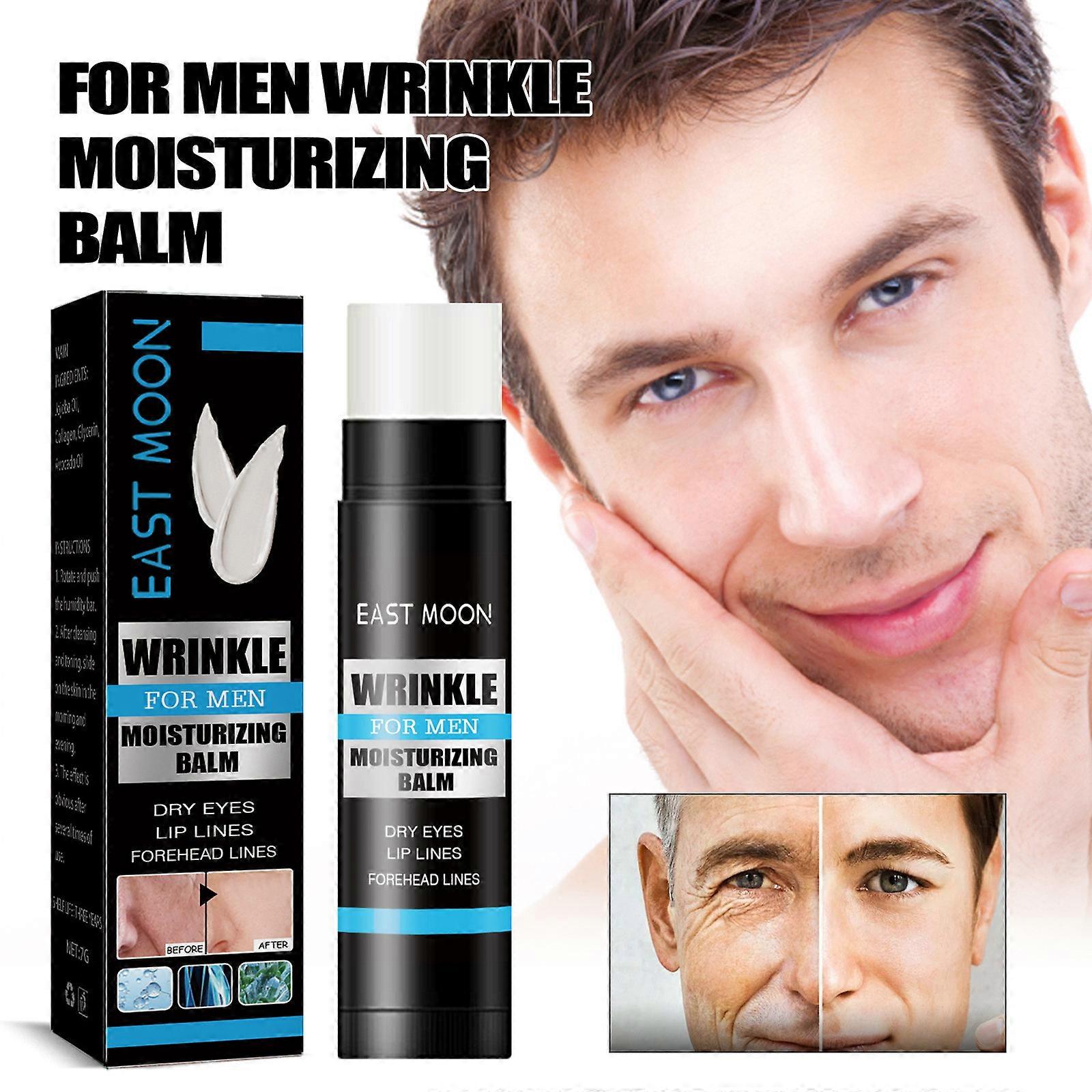 Men's Anti-wrinkle Moisturizing Stick Moisturizing And Moisturizing Skin Fading Fine Lines Tightening Pores Moisturizing Cream Stick fff