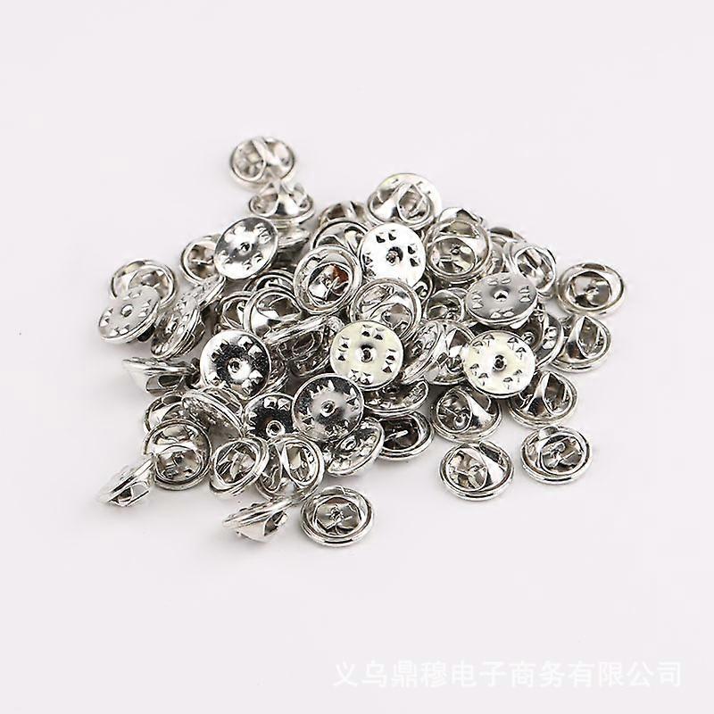 100pcs Pin Buckle Garment Accessories Diy Accessory Brooch Butterfly Buckle Pin Buckle