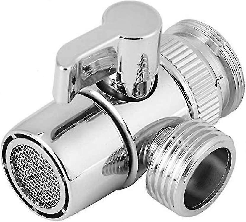 Brass Switch Valve For Kitchen And Bathroom Sink - Shower Adapter / Diverter