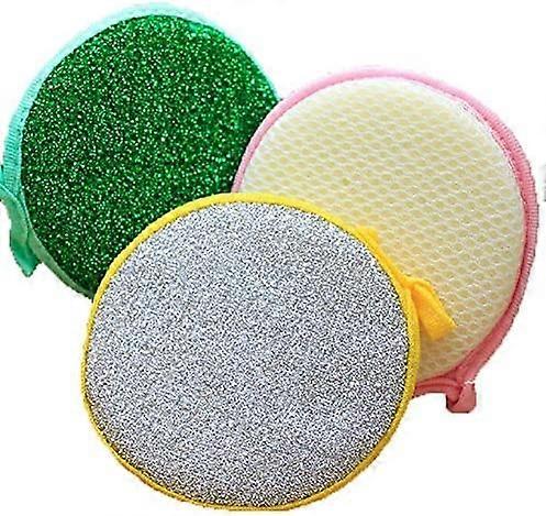 10pcs Multi  Purpose Kitchen Double Side Round