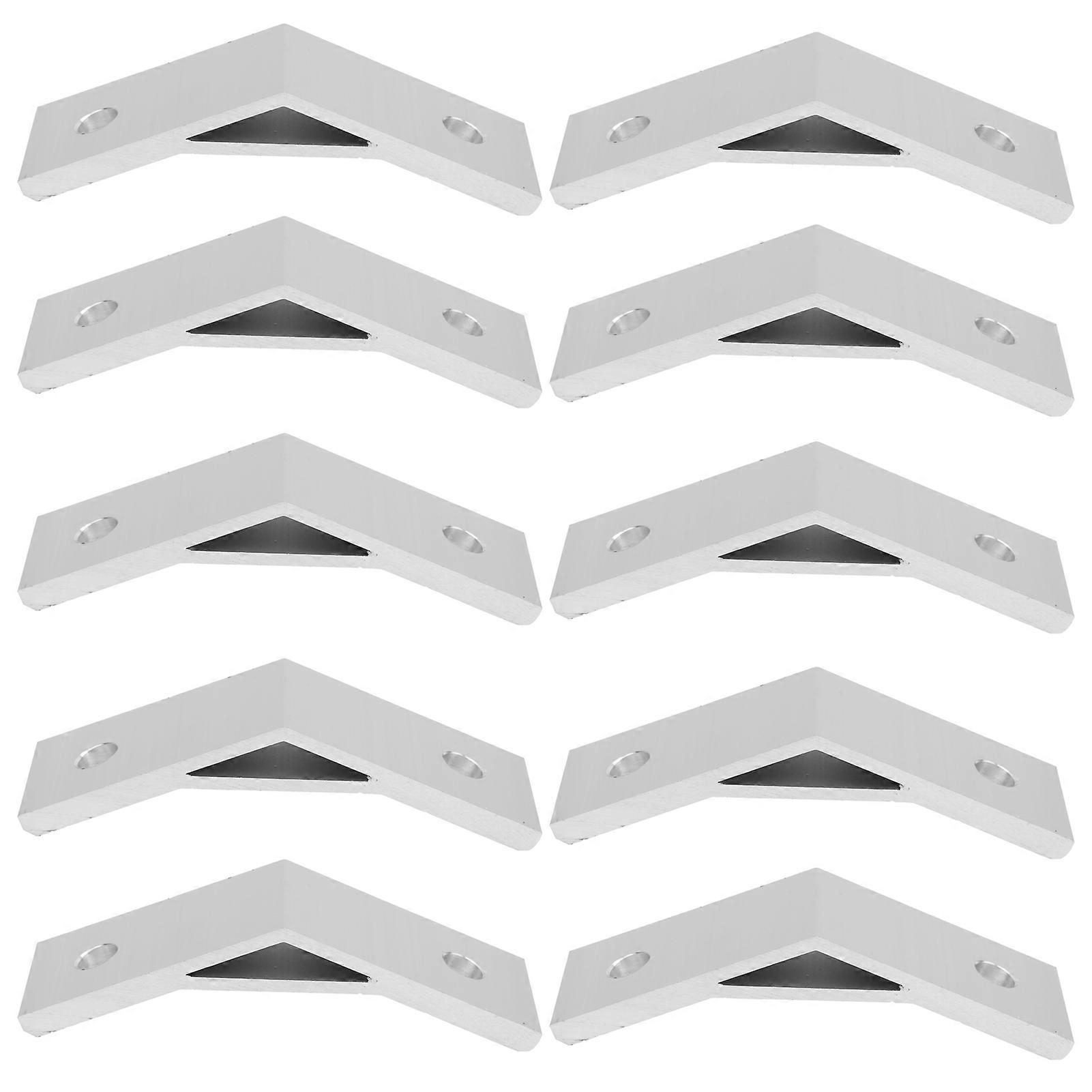 10pcs 135 Degrees Bracket Angle Aluminum Alloy Corner Braces Bracket Connector Bracket4040