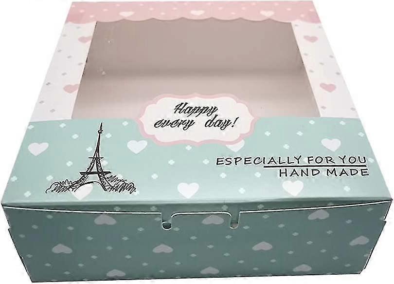 10pcs cupcake box set 5 inch