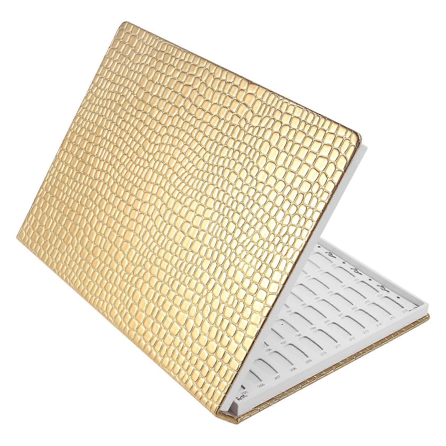 216 Colors Nail Tips Display Book DIY Nail Art Showing Shelf Color Card Chart Painting Display Boar