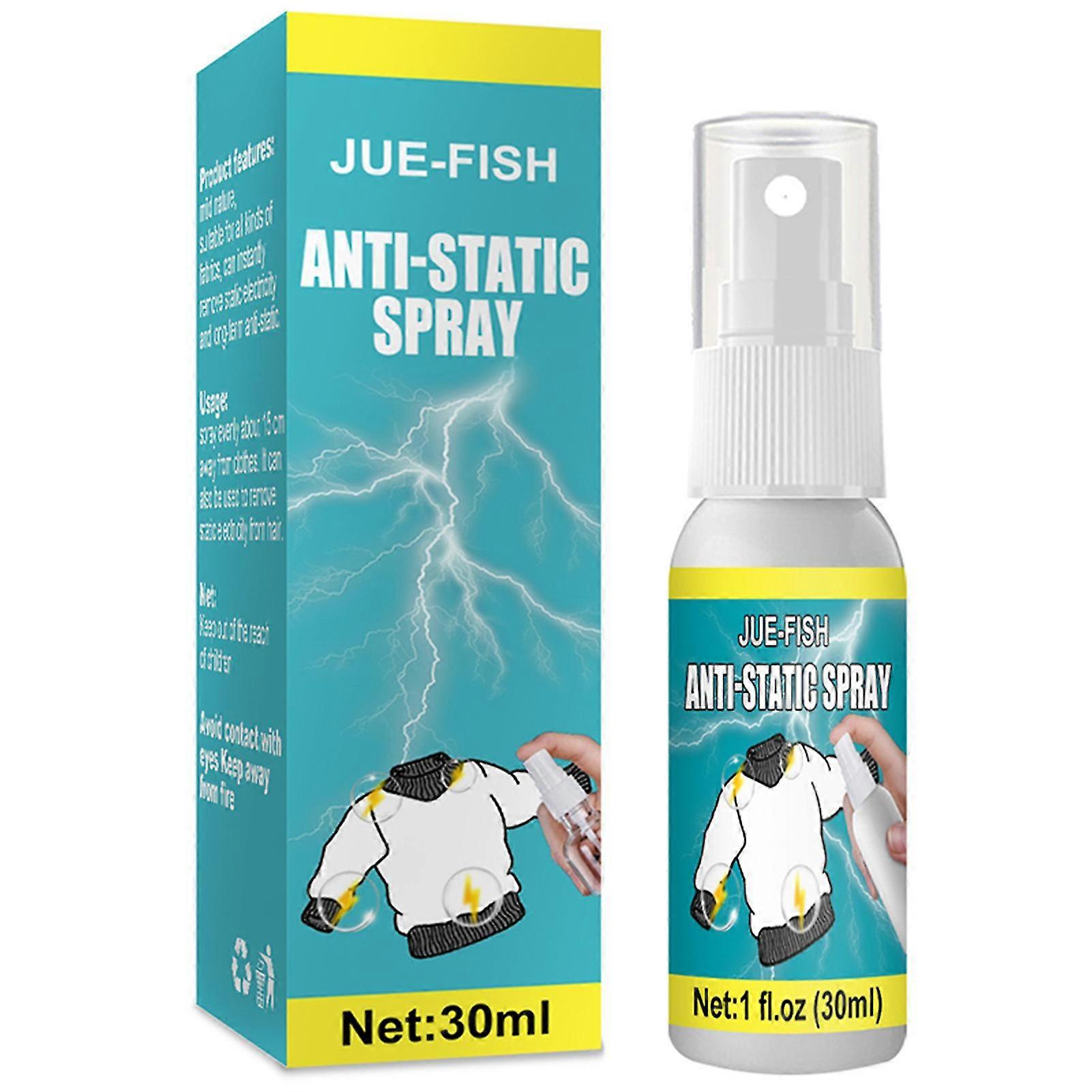 EVAGO Anti-static Spray Portable Reduce Static Cling Removes Wrinkles Static Remover For