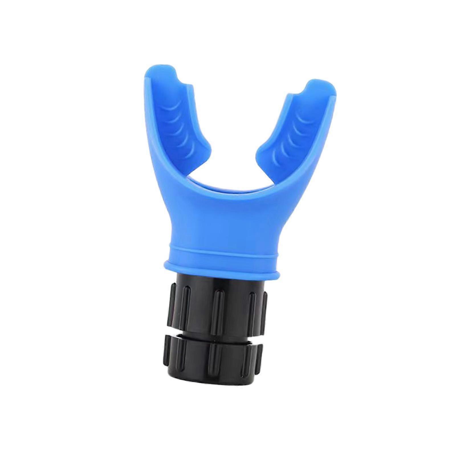 Breathing Exercise Device Lung Expansion Training Tool for Bicycling Jogging Blue