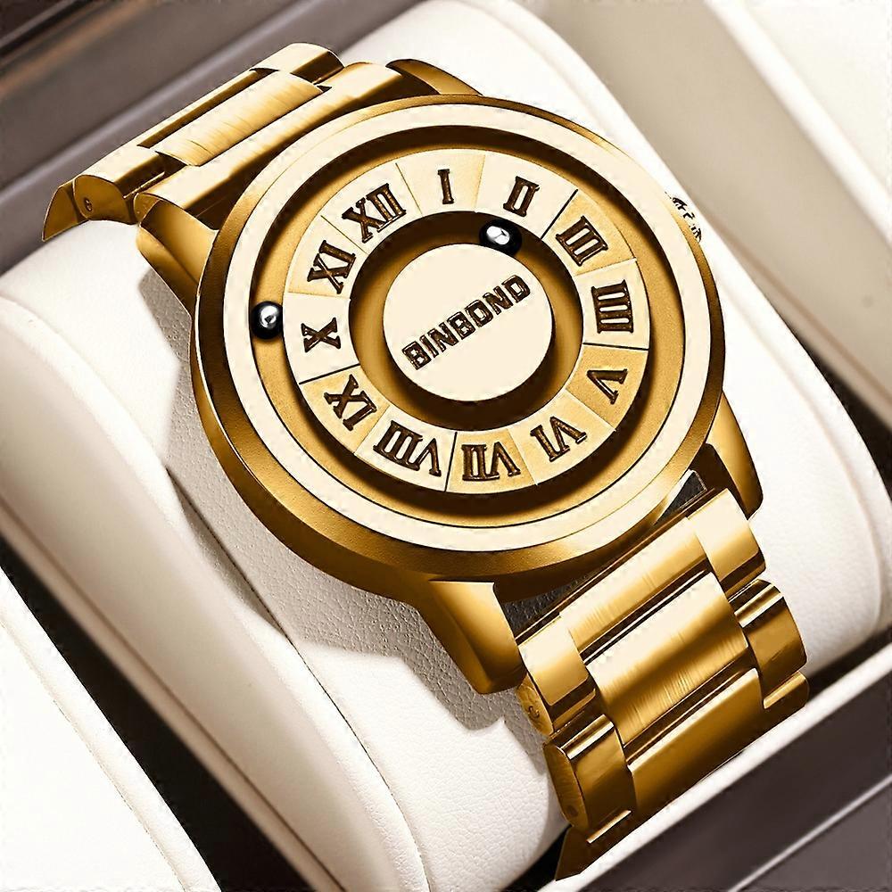 BINBOND B234 Watch Full Gold-Gold