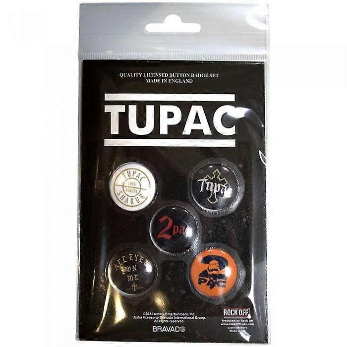 Tupac Shakur All Eyez On Me Badge (5 stuks)