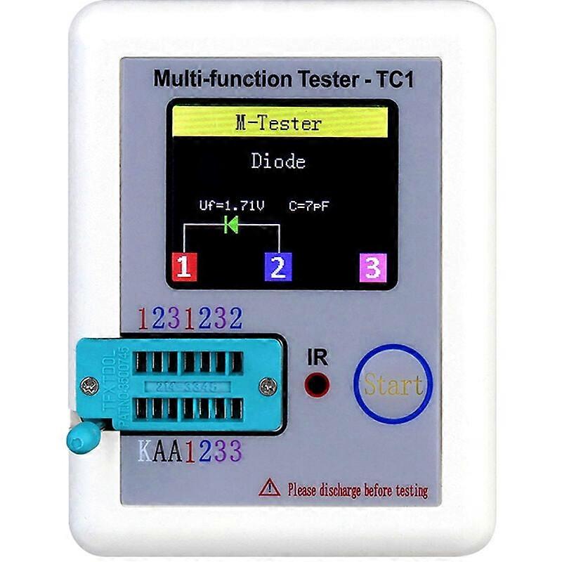 XHX LCR-TC1 Display grafico a colori per tester per transistor multifunzionale