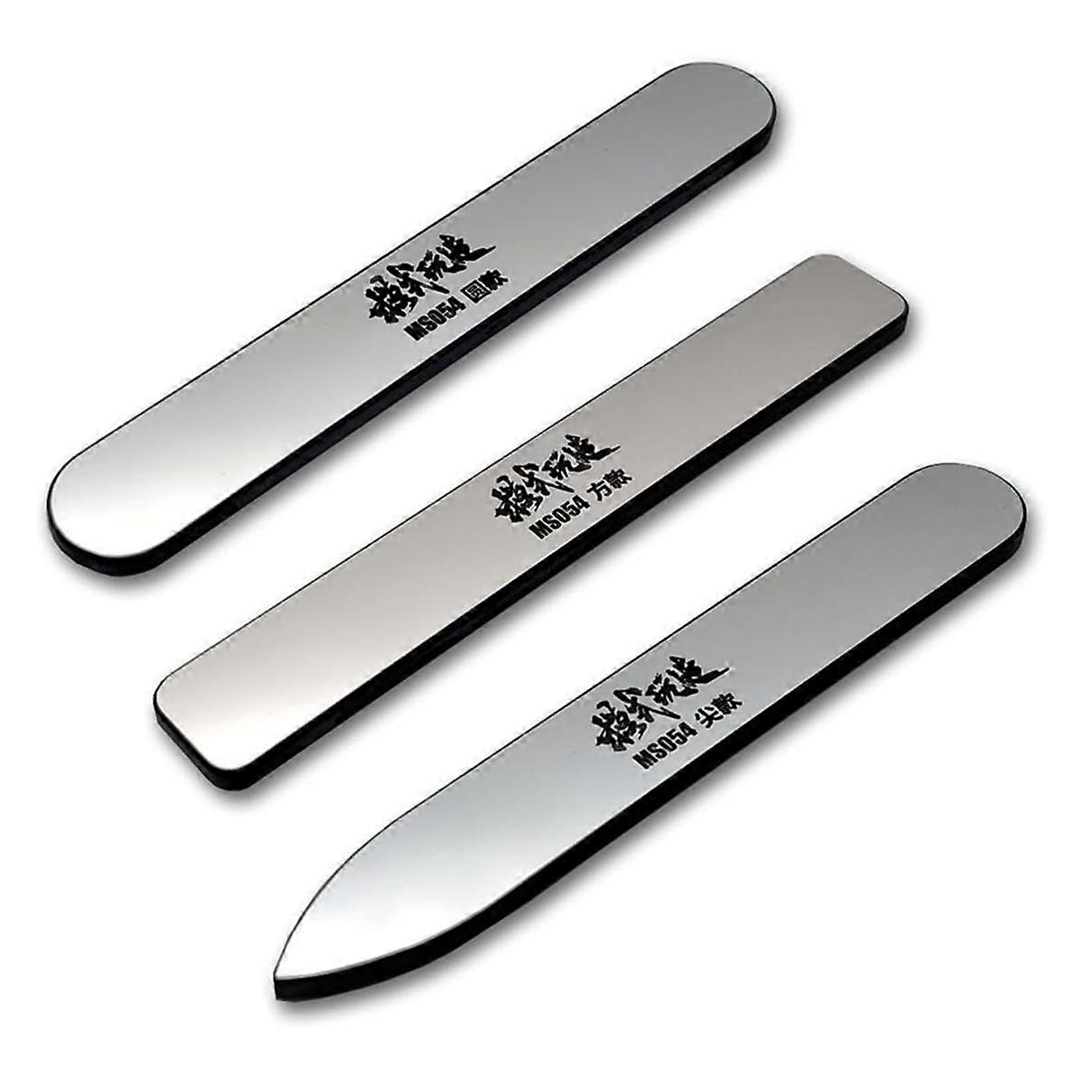 3 PCS Grinding Tools Mirror Nano Glass Files Glass Polishing Files,Ultimate Precision Files 8000 10