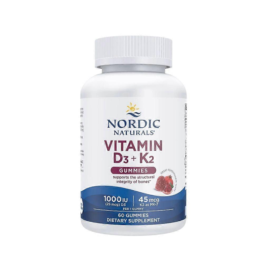 Nordic Naturals Vitamin D3+K2 Nar Ekşileri 60