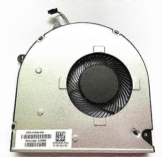 CPU Cooling Cooler Fan for HP 15-DU DW 15s-du0002TX Laptop Radiator DC28000N6F0 DFS5K12114464N L52034-001