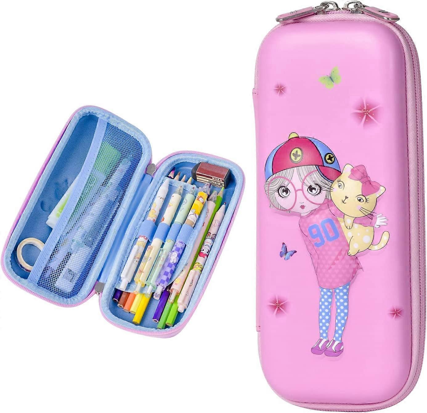 3 Tier Stationery Box Cartoon Student Pencil Case