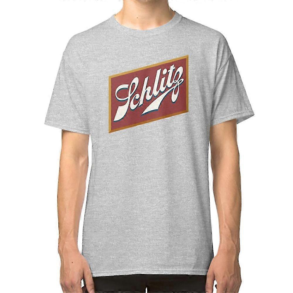 Schlitz logo de bière T-shirt propre