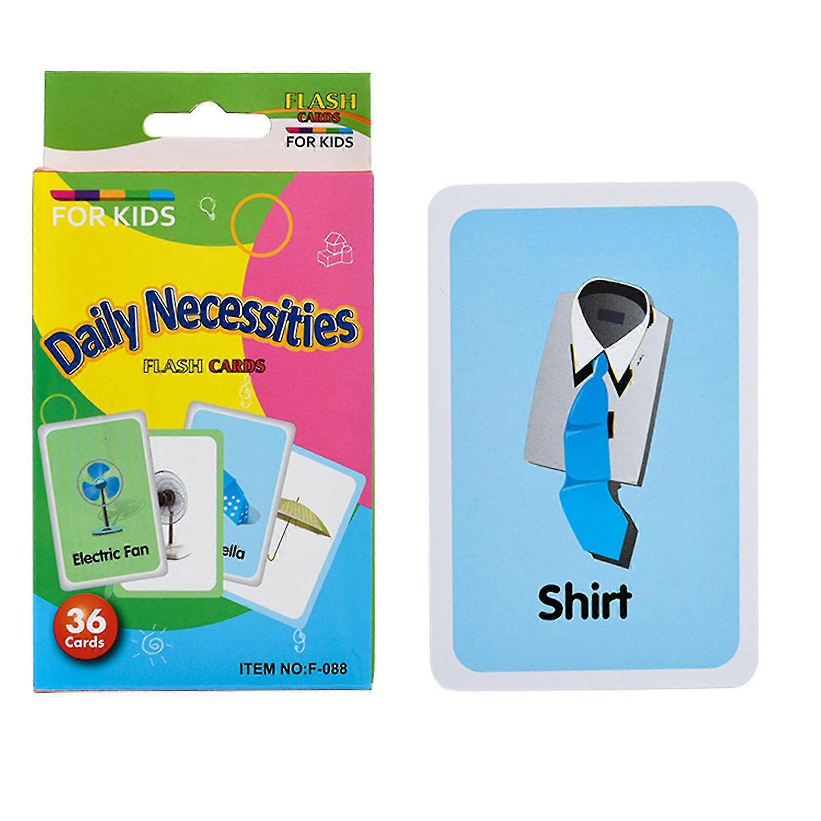 Educational Flash Cards For Toddlers First Words Preschool Necessities