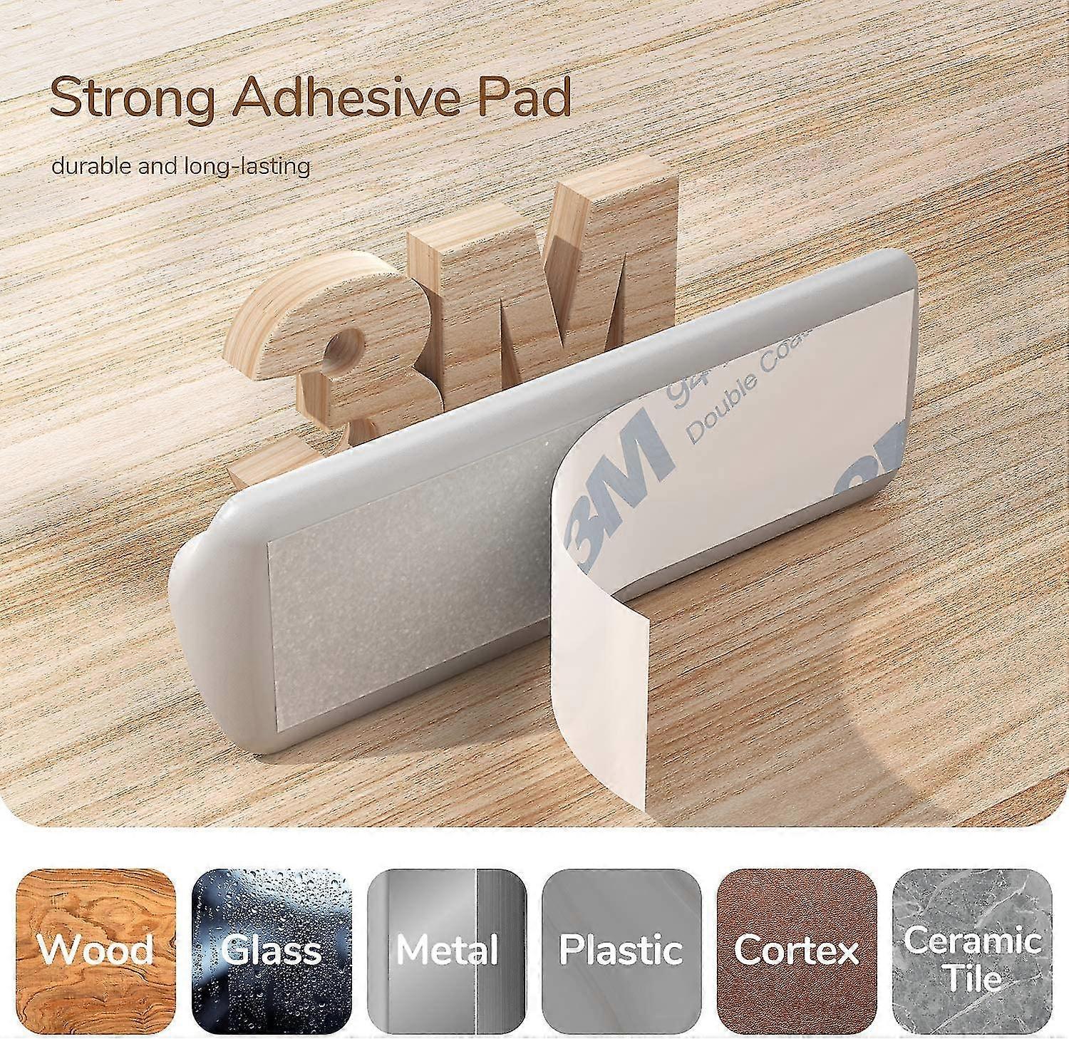 Cable Clip Organizer [5-pack] Management Mini Cable Tidy Holders Adhesive Cable Clip Holders