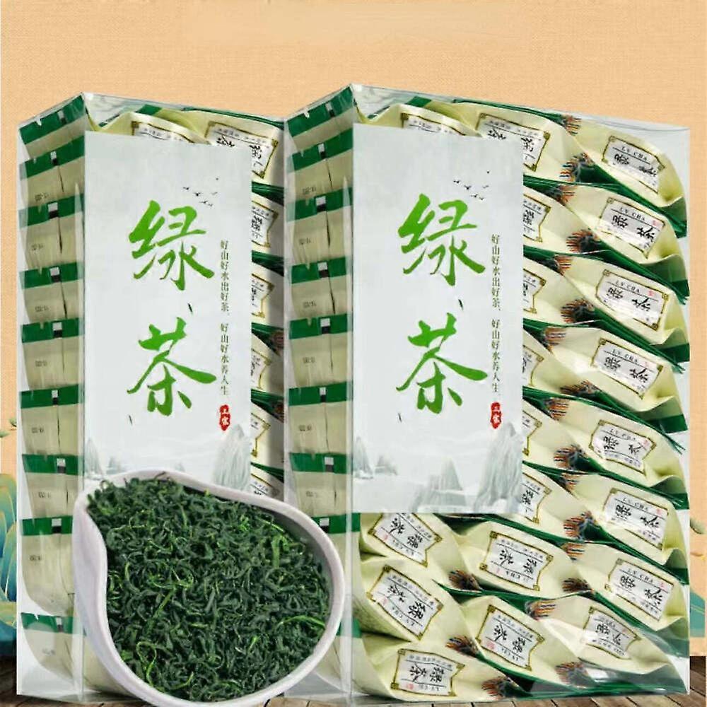شاي أخضر عالي الجبل شاي عضوي ممتاز شاي أخضر صيني كيس أوراق Looose