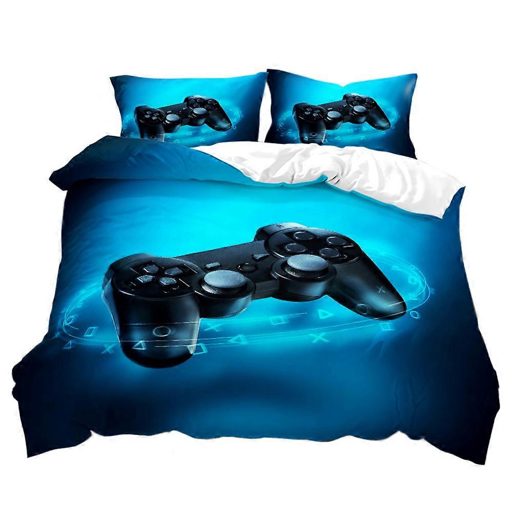 Full Bedding Set 3D Gamepad Modern Art Print Quilt Set