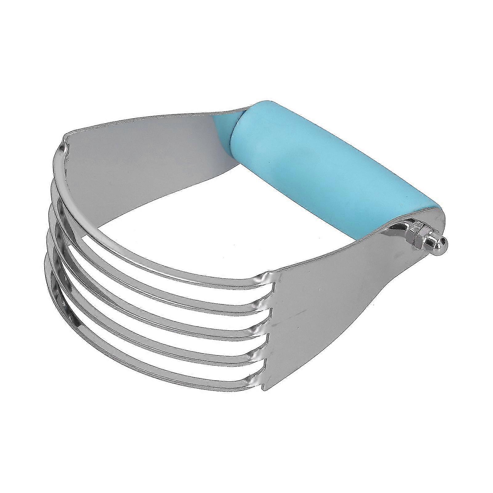 Stainless Steel Dough Blender and Pastry Cutter with Heavy Duty Blades