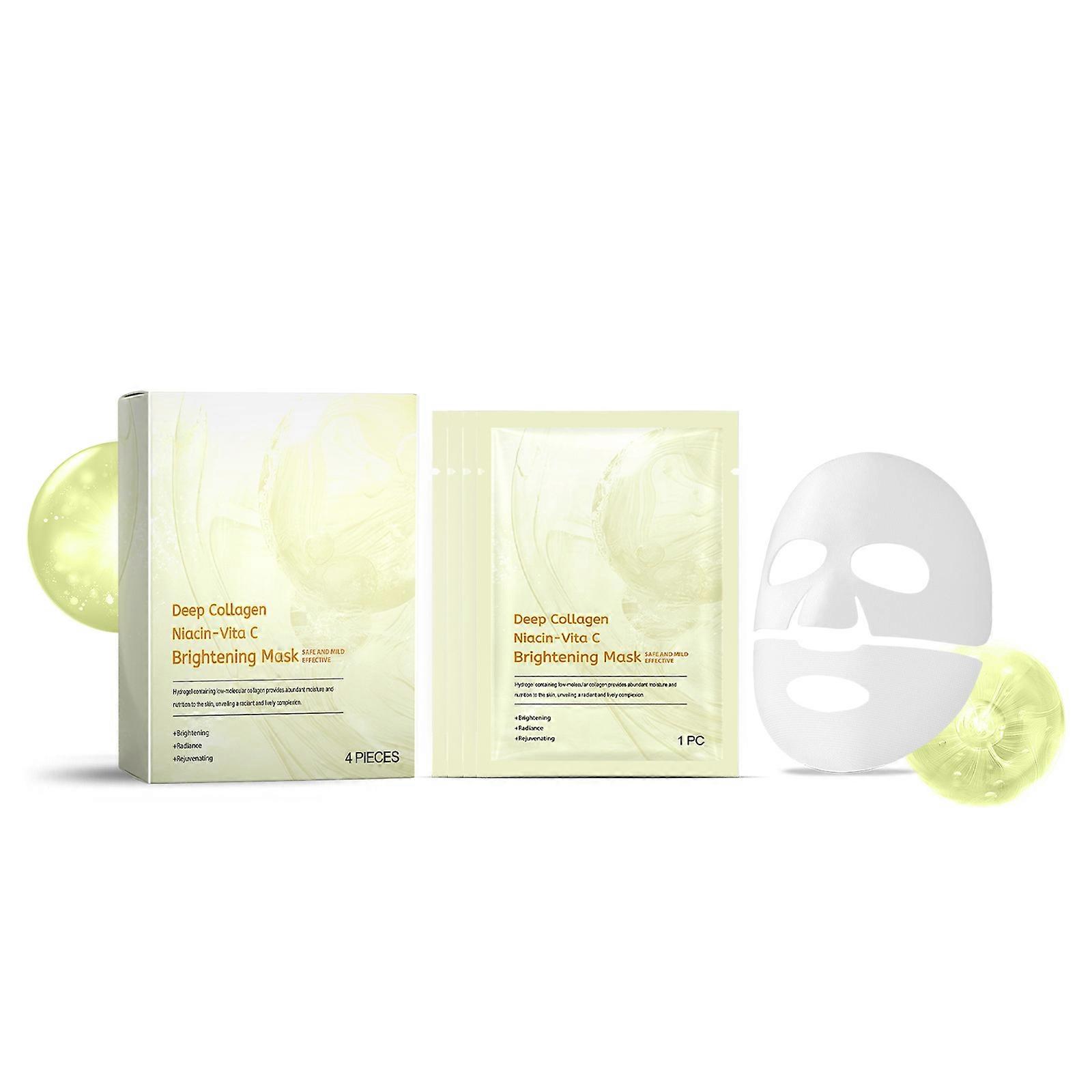 Facial mask with Niacinamide Vita CDeep Collagen, for Face Moisturizing, hydrating, anti-wrinkle, repairing and brightening