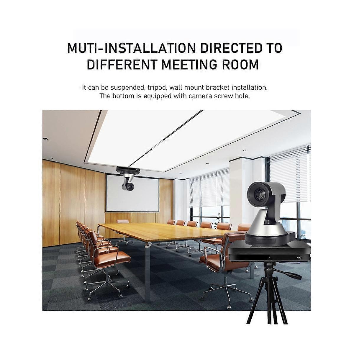 Optical Zoom PTZ Camera USB Full HD 4K Video Conference Camera for Meeting Church Broadcast Live St